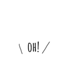 コスメ＆日常吹き出し文字（個別スタンプ：17）