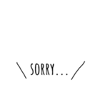 コスメ＆日常吹き出し文字（個別スタンプ：23）