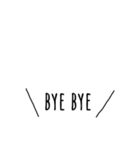 コスメ＆日常吹き出し文字（個別スタンプ：24）
