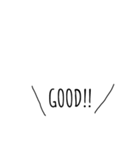 コスメ＆日常吹き出し文字（個別スタンプ：25）