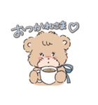 子グマのLatteちゃん（個別スタンプ：3）