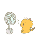 ポメラニアンずの夏用スタンプ（個別スタンプ：11）