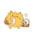ポメラニアンずの夏用スタンプ（個別スタンプ：16）