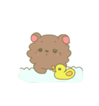 ポメラニアンずの夏用スタンプ（個別スタンプ：35）
