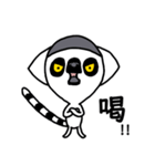 ワオキツネザル(哀戦士)（個別スタンプ：11）