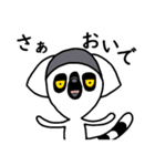 ワオキツネザル(哀戦士)（個別スタンプ：14）