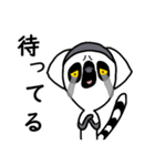 ワオキツネザル(哀戦士)（個別スタンプ：36）