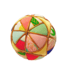 おばあちゃんの鞠スタンプ（文字無し）（個別スタンプ：3）