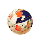 おばあちゃんの鞠スタンプ（文字無し）（個別スタンプ：9）