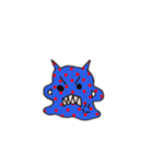 青いやつら（個別スタンプ：7）
