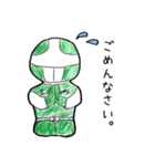 布生地戦隊クロスマン（個別スタンプ：14）