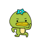 真顔かっぱ②（個別スタンプ：1）