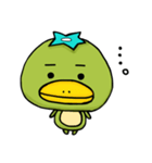 真顔かっぱ②（個別スタンプ：5）