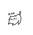 しんぷるネコちゃん（個別スタンプ：1）