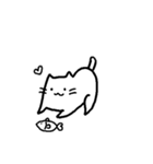 しんぷるネコちゃん（個別スタンプ：8）