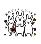 返信用動物スタンプ（個別スタンプ：24）