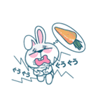 私たちのような愛らしい"私ウサギ"です（個別スタンプ：13）
