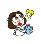 わたし と まつげちゃん（個別スタンプ：2）