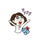 わたし と まつげちゃん（個別スタンプ：11）