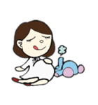 わたし と まつげちゃん（個別スタンプ：13）