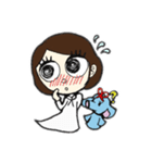 わたし と まつげちゃん（個別スタンプ：16）