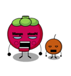 マンゴスチンマン Mangosteen-man（個別スタンプ：2）