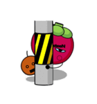 マンゴスチンマン Mangosteen-man（個別スタンプ：5）