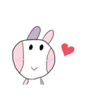 ほっぺたうささん（個別スタンプ：4）