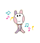 ほっぺたうささん（個別スタンプ：5）