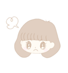 ふわふわなおんなのこ︎︎（個別スタンプ：3）