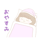 ふわふわなおんなのこ︎︎（個別スタンプ：10）