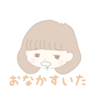 ふわふわなおんなのこ︎︎（個別スタンプ：13）