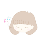 ふわふわなおんなのこ︎︎（個別スタンプ：16）