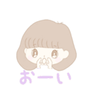 ふわふわなおんなのこ︎︎（個別スタンプ：20）