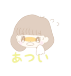 ふわふわなおんなのこ︎︎（個別スタンプ：21）