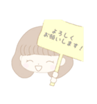 ふわふわなおんなのこ︎︎（個別スタンプ：32）