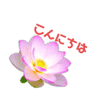 花の敬語スタンプ（個別スタンプ：2）