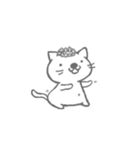 鼻のでかい猫（個別スタンプ：1）