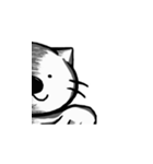 鼻のでかい猫（個別スタンプ：4）