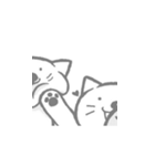 鼻のでかい猫（個別スタンプ：7）