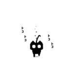 どっとの黒ねこ。（個別スタンプ：2）