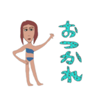 旧渋谷系！！ テナガギャル（個別スタンプ：3）