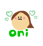 いつめん絵文字（個別スタンプ：8）
