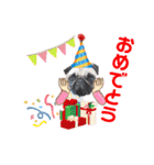 パグのpoohchan（個別スタンプ：26）