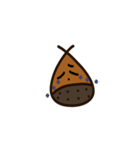 茶色い栗（個別スタンプ：5）