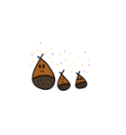 茶色い栗（個別スタンプ：32）