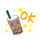 タピオカミルクティータピちゃん（個別スタンプ：1）