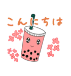 タピオカミルクティータピちゃん（個別スタンプ：13）