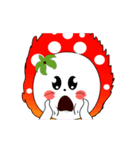 Strawberry emoticons .2/イチゴ2(no text)（個別スタンプ：5）