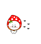 Strawberry emoticons .2/イチゴ(Japanese)（個別スタンプ：6）